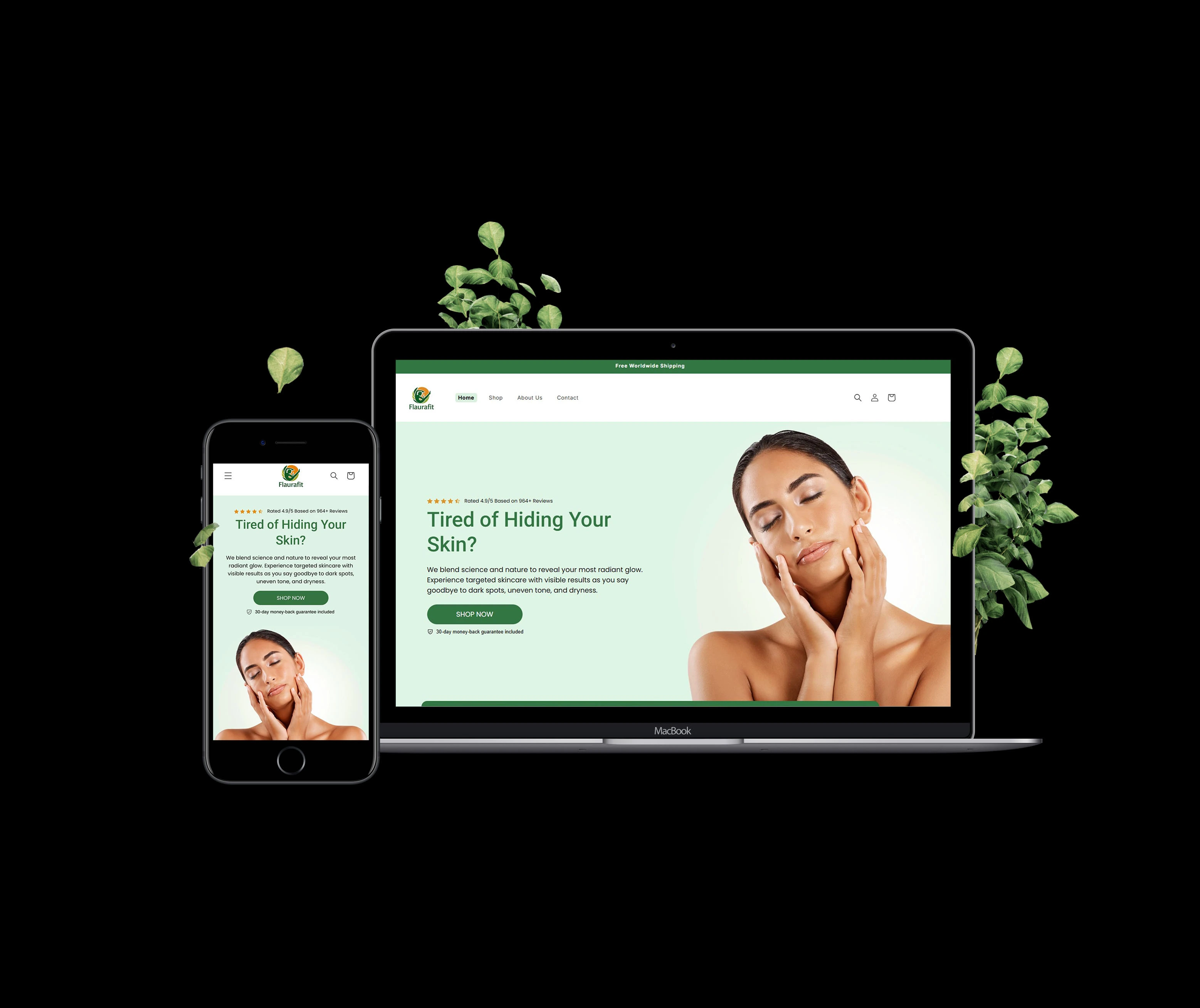 Flaurafit - Web & App Development