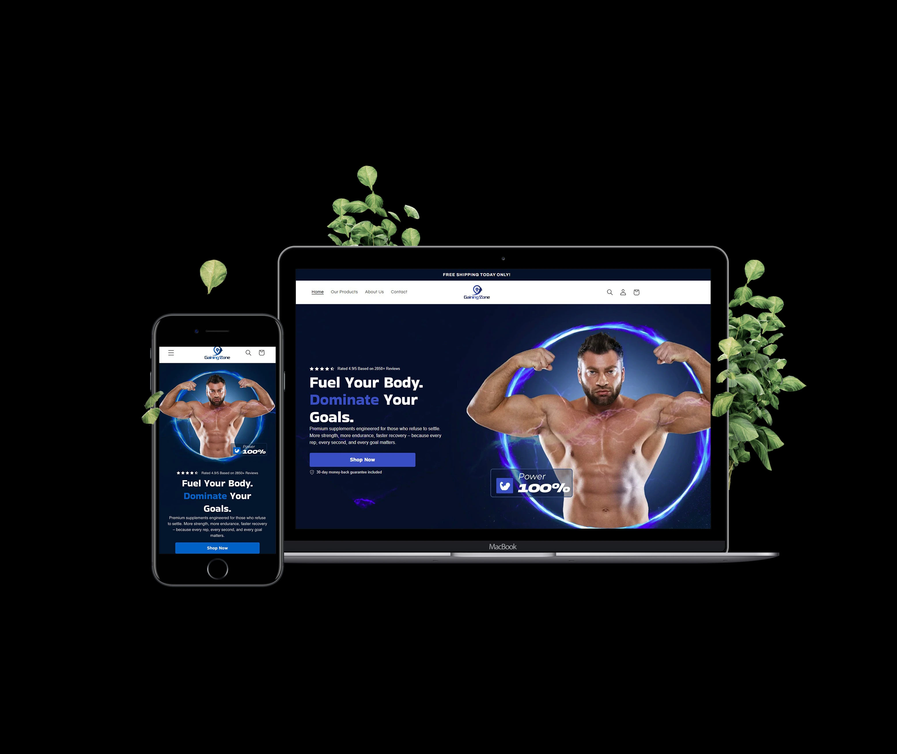 GainingZone - Web & App Development project by KODO Agency