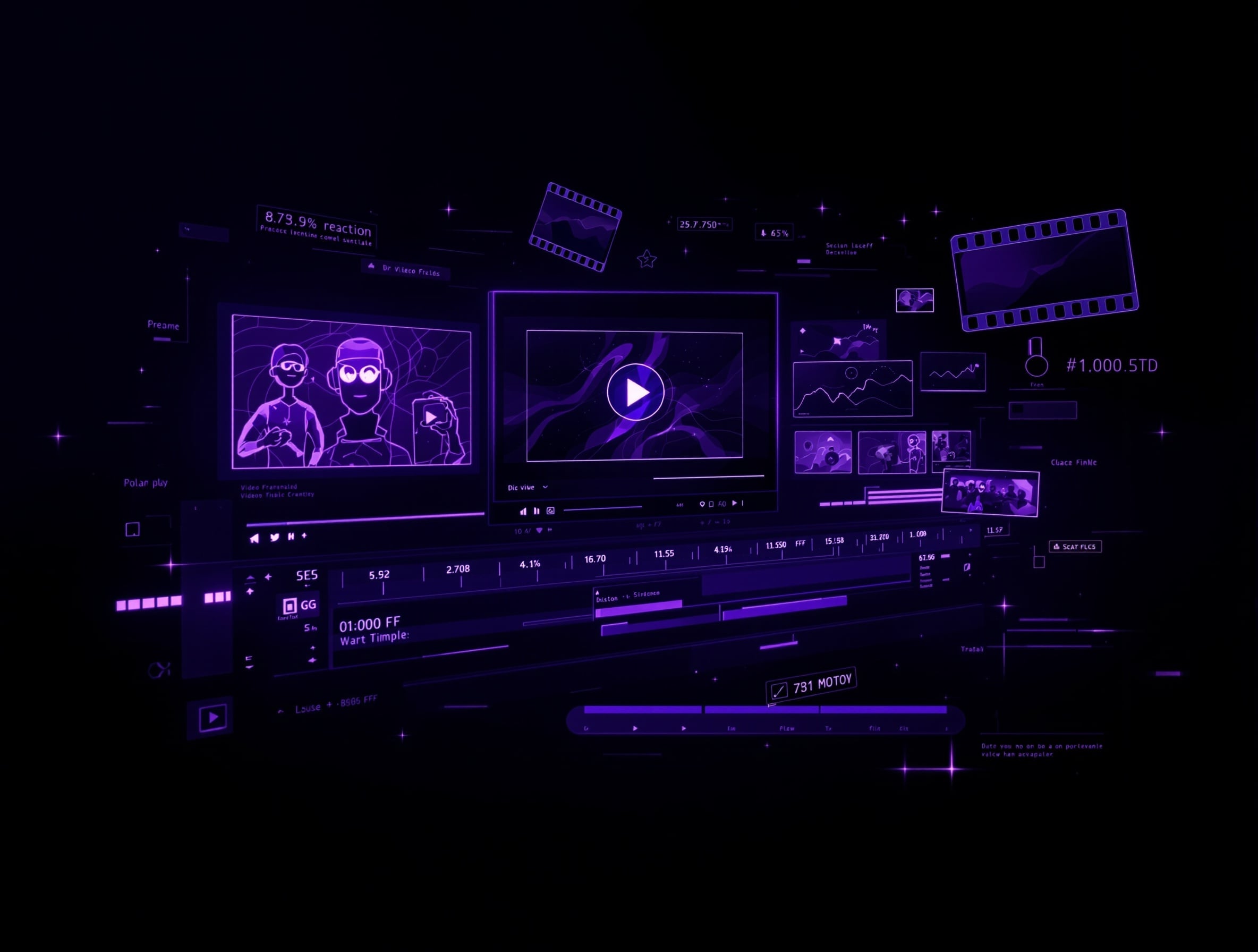 Video Editing & Content illustration